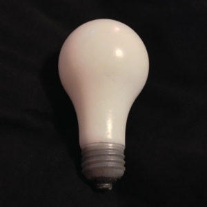foam rubber light bulb