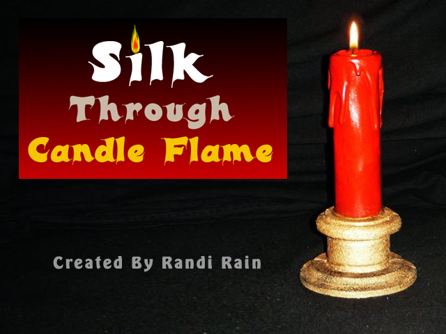 Silk Through Candle Flame