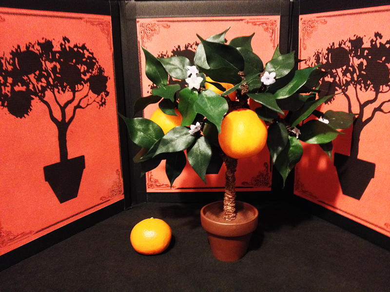Temple Orange Tree Illusion